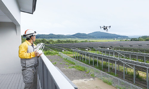 ドローン点検