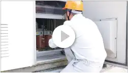 キュービクルへの立ち入りでの感電